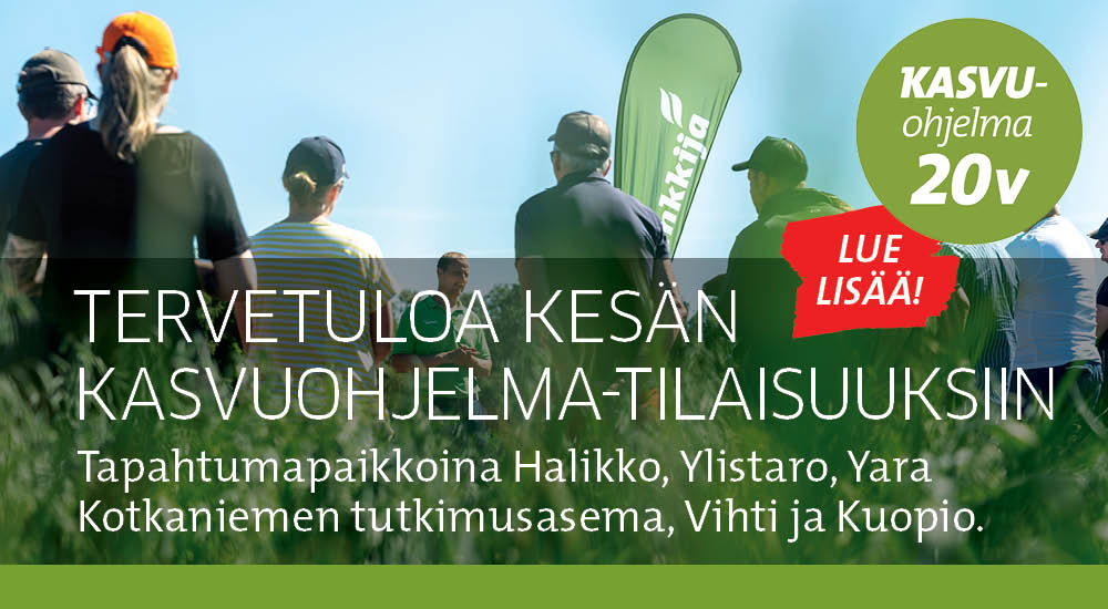 Kasvuohjelma-tilaisuudet